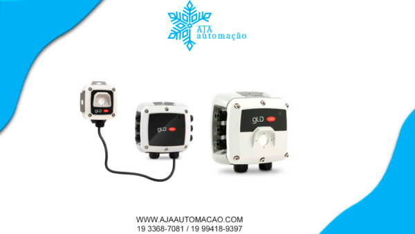 GDWRI20A00 - Detector de CO2 (R744) IP66 com sensor remoto