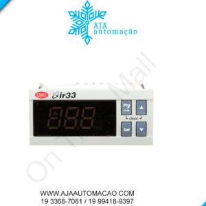 IR33B9MR20 - Control. Univ. 2 Ent. Configuráveis + 1 S/Analó. (0-10V) e 1 saída a relé, 24Vca/dc