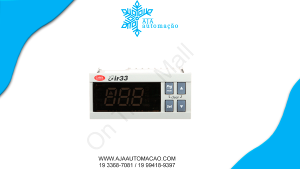 IR33S0ER0M - Control. IR33 compressor (16 A), Display Verde MODBUS