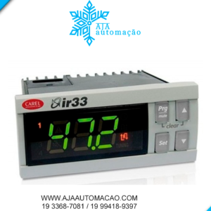IR33B9HB20 - Control. Univ. 2 Ent. Configuráveis + 1 S/Analó. (0-10V) e 1 saída a relé + RTC, 115 a 230V