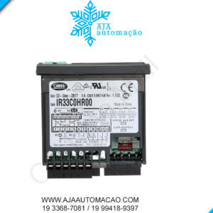 IR33C0HB0M - Control. IR33 compressor (16 A), degelo (8 A), ventilador (8 A), aux/light (8 A), RTC MODBUS