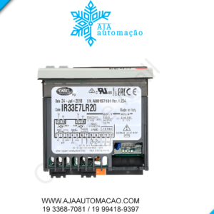 IR33E7LR20 - Control. Univ. 2 Ent. (NTC/PTC/PT1000) + 2 saídas Analógicas (0-10V) e 2 saídas a relé, 12-24Vca (12 a 30Vdc)