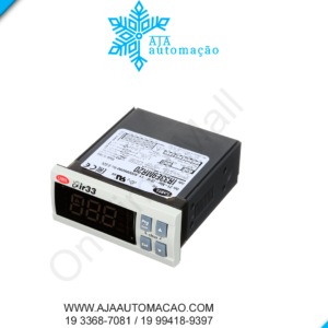 IR33E9MR20 - Control. Univ. 2 Ent. Configuráveis + 2 saídas Analógicas (0-10V) e 1 saídas a relé, 24Vca/dc