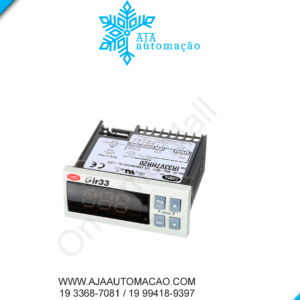 IR33V7HB20 - Control. Univ. 2 Ent. (NTC/PTC/PT1000) + 1 saída a relé + RTC, 115 a 230V