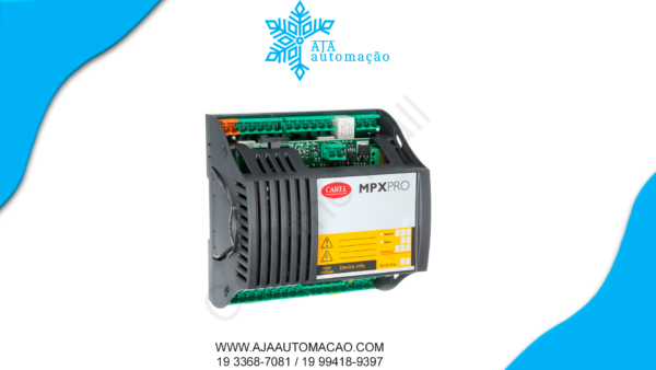 MX30M25HO0 - MPXPro 3 Master, 5 relés (8A, 2HP, 16A, 8A, 8A), 115 a 230 Vac -  Montagem em trilho DIN