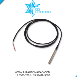 NTCINF0340 - NTC sensor ESPETO com resistência-silicone cabo 3 mts -50T90 °C with handle