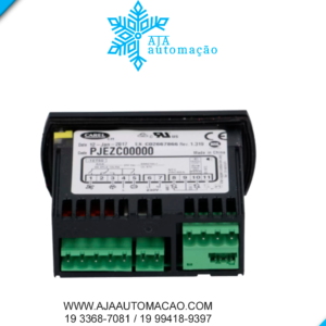 PJEZC00000 - Control. para Congelados 2 Ent. NTC, 1 DI e 3 saídas relé (8A, 8A, 8A), 230V