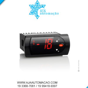 PJEZC0H100 - Control. para Congelados 2 Ent. NTC, 1 DI e 3 saídas relé (2HP, 8A, 8A), 115V