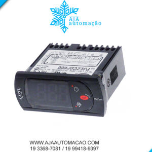 PJEZC0P000 - Control. para Congelados 2 Ent. NTC, 1 DI e 3 saídas relé (16A, 8A, 8A), 230V