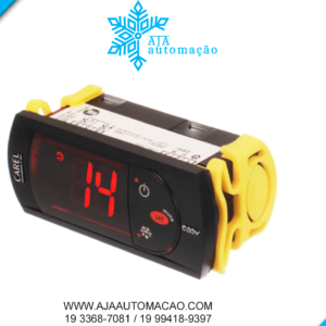PJEZS6P000 - Control. Aquecimento com, 2 entradas PTC, 1 DI e 1 saída relé (16A), 230V