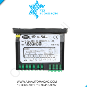 PJS6C0H000 - Control. refrigeração/aquecimento, 3 relés - compressor (2HP), resistência (8A), auxiliar (8A), 230V