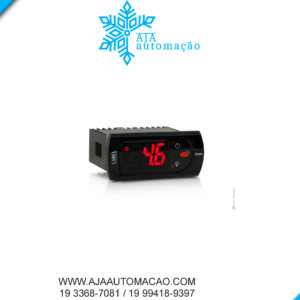 PZD6C00001 - Control. para Congelados 2 Ent. NTC e 3 saídas relé (8A), 230V Parâmetros REDUZIDOS